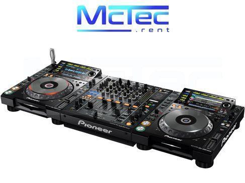 Pioneer DJ-Set mieten – DJM-850 Mischpult + 2x CDJ-2000 NXS Nexus im Case
