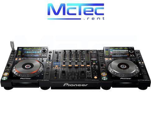 Pioneer DJ-Set mieten – DJM-850 Mischpult + 2x CDJ-2000 NXS Nexus im Case – 2