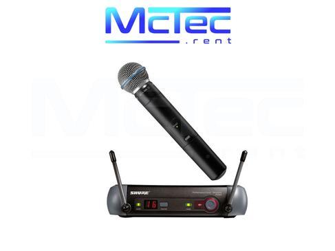 Funkmikrofon mieten – Shure PGX Handsender-Funkstrecke (PG58/SM86/SM58) im Case