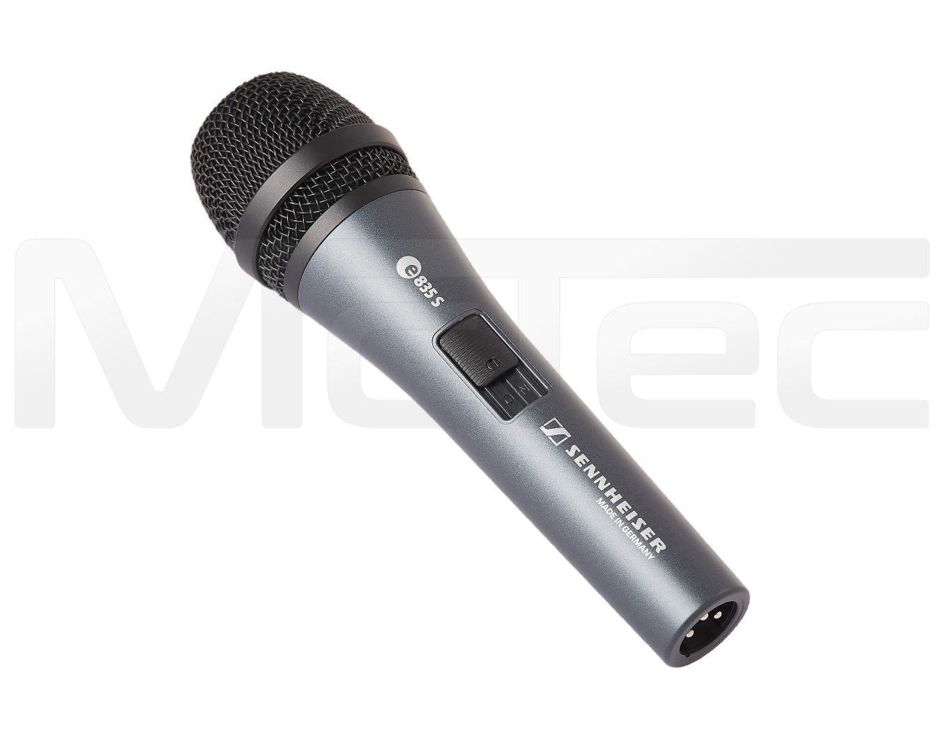 Mikrofon mieten – Sennheiser e835s für Sprache & Gesang inkl. K&M Mikrofonstativ – 2
