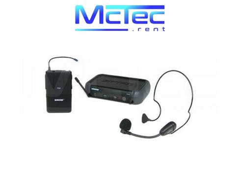 Funkmikrofon mieten – Shure PGX Headset-Funkstrecke (versch. Frequenzen) im Case – 2