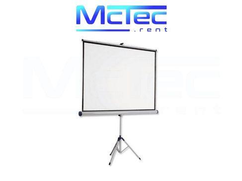 Beamer-Set mit Leinwand mieten – Sanyo 3000 ANSI Lumen + Stativleinwand – 2