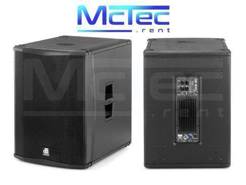 Musikanlage mieten bis 150 Gäste – 2x RCF 12" Lautsprecher, 18" Subwoofer & Bluetooth – 4