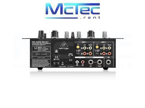 Musikanlage mieten Größe M – 2x RCF 12" Lautsprecher mit Bluetooth & Mischpult (bis 70 Gäste) – 4