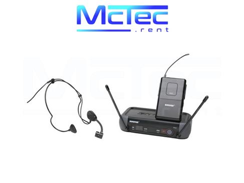 Funkmikrofon mieten – Shure PGX Headset-Funkstrecke (versch. Frequenzen) im Case