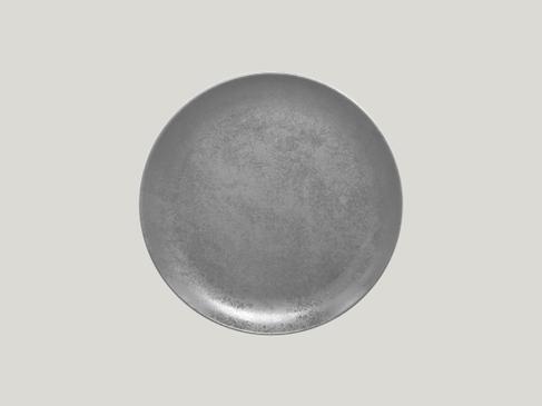 Shale Teller flach Coup grau ø27cm