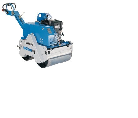 Tandem-Vibrationswalze mieten – Rüttelwalze 420 kg, 650 mm Verdichter