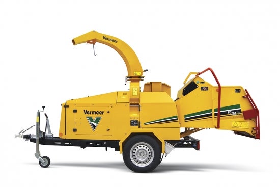 Motorhäcksler mieten – Aststärke bis 19 cm, 48 PS Diesel