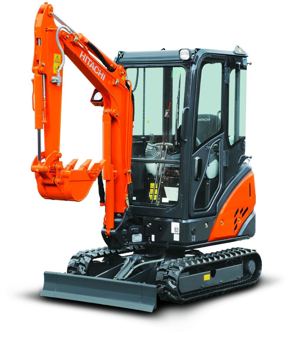 Kompaktbagger 1,9 t mieten – Minibagger mit Kabine, Powertilt