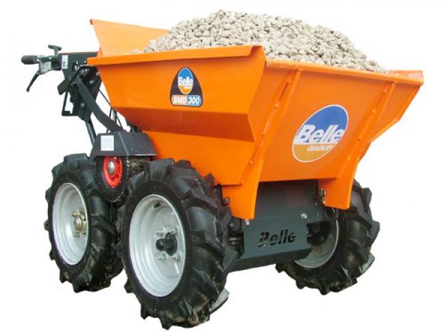 Minidumper BMD 300 mieten – Raddumper mit Allrad, 300 kg Zuladung