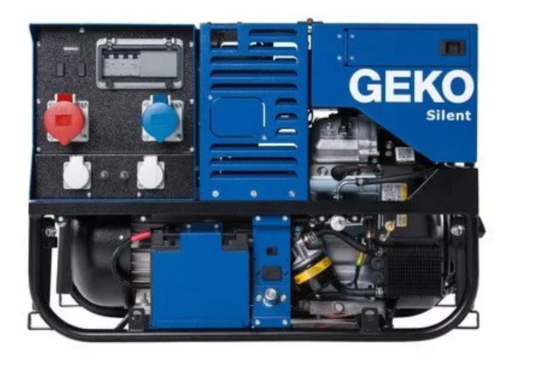 Stromerzeuger mieten 12 kVA – Benzin-Generator mit 400 V CEE