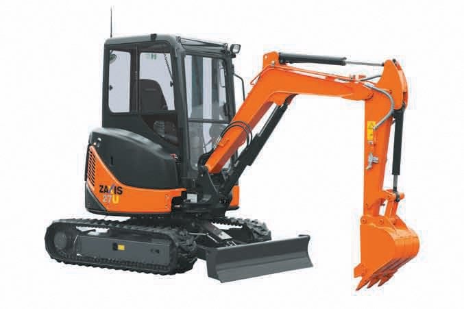 Kompaktbagger 2,7 t mieten – Raupenbagger mit Kabine, Powertilt
