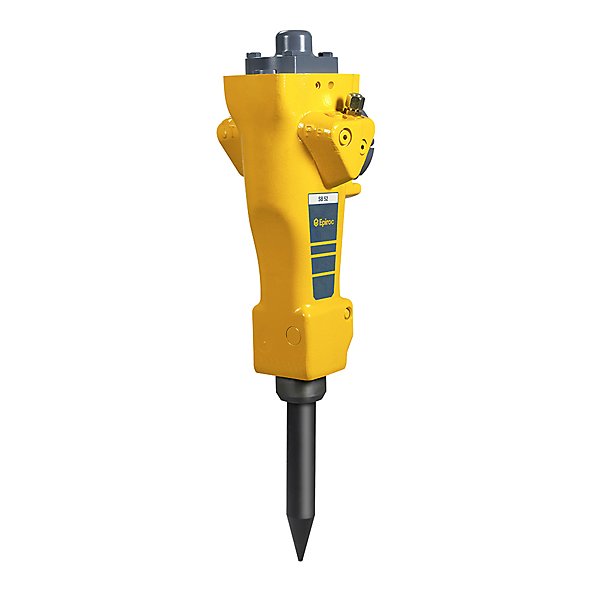 Anbauhammer mieten – Abbruchhammer für Bagger 1,1 Tonnen (MS 01)