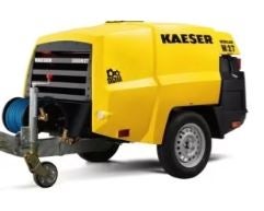 Kompressor mieten 2,9 m³/min – Baukompressor mit Dieseltank