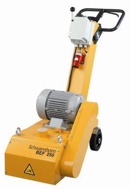 Beton-Estrich-Fräsmaschine 250 mm mieten – Belagfräse 400 V