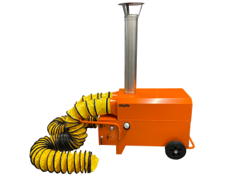 Dieselheizung mieten – 48 kW für Zelte & Hallen – 2