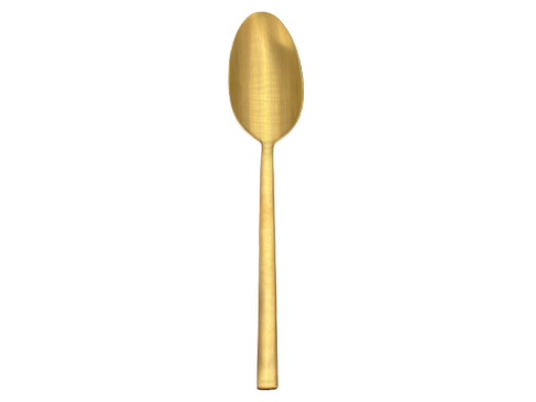 Menülöffel Exklusiv gold mieten – goldfarbenes Edelstahl-Besteck, VPE 20