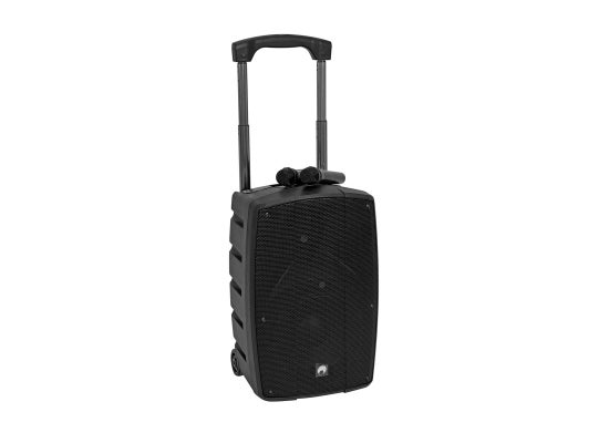 Akku-Lautsprecher mieten – mobile Beschallung 80 W mit 2 Funkmikrofonen – 3