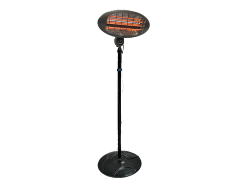 Infrarot-Heizstrahler mieten – Standstrahler, höhenverstellbar, bis 1.800 W