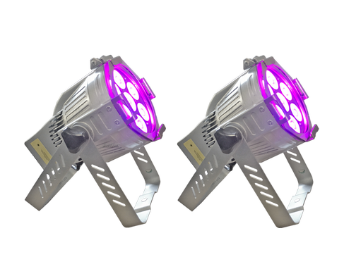 LED Scheinwerfer mieten – LITECRAFT Mini PAR AT10 (2er Set), RGBA