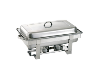 Rechaud mieten – Chafing Dish / Buffetserver / Warmhaltebehälter (Brennpaste oder elektrisch)
