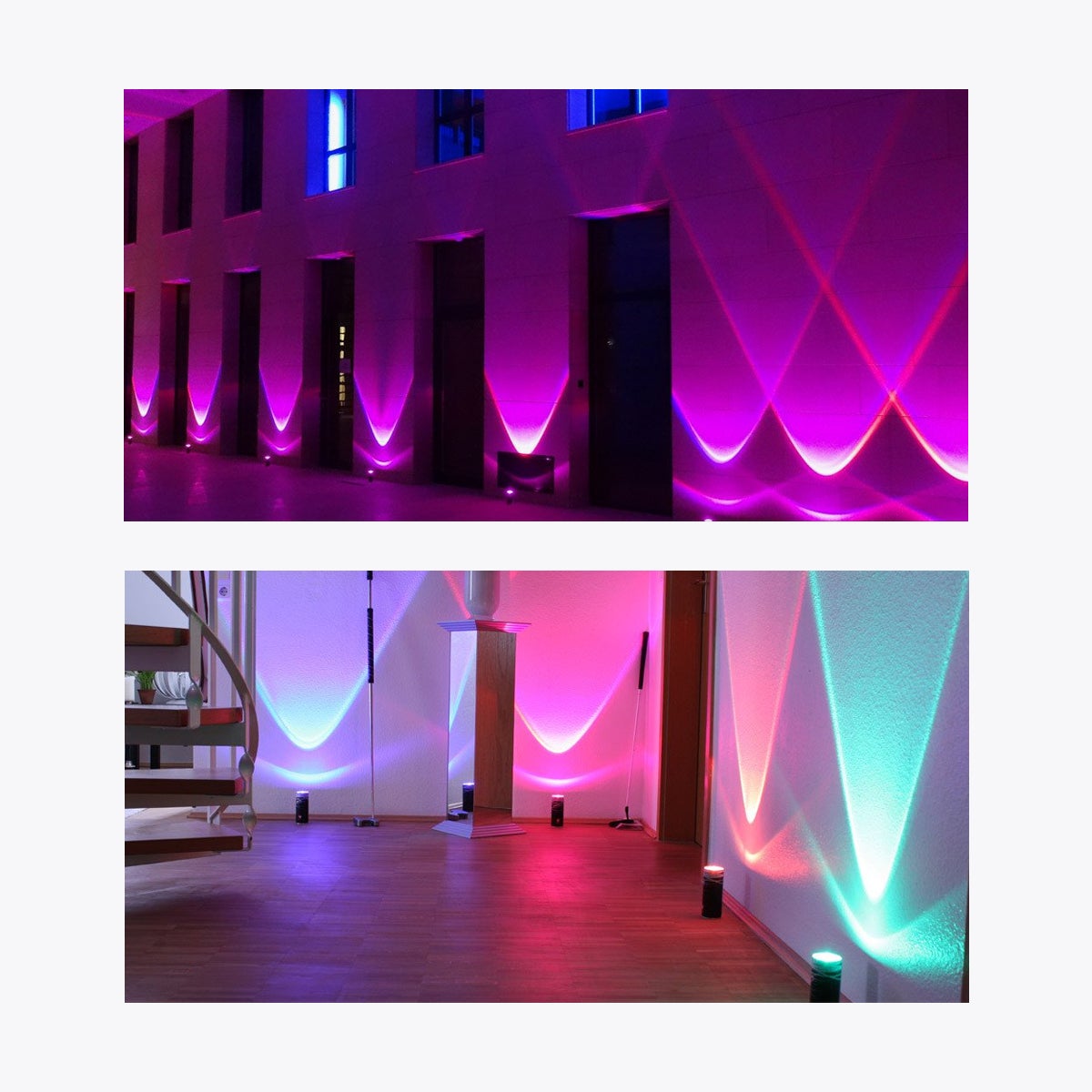 LED Akku-Scheinwerfer LightCan mieten – 6er-Set, RGB, spritzwassergeschützt – 4