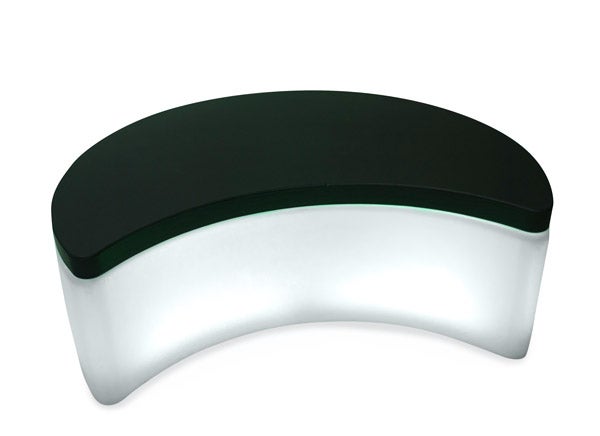 LED Sitzbank iMOON mieten – leuchtende halbrunde Loungebank (Akku, RGB) – 3