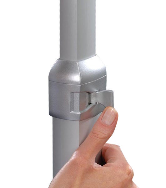 Infoständer DIN A3 höhenverstellbar mieten – Aluminium, 91–131 cm – 2