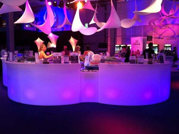 Eiswanne SNAKE ICE mieten – weiß beleuchtet, Getränkekühlung – 3