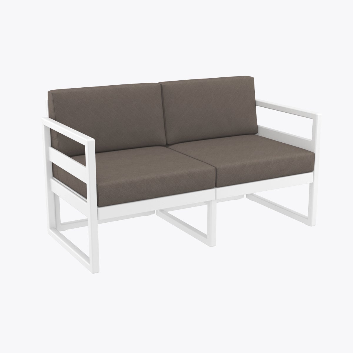 Outdoor Lounge-Set MYKONOS mieten – 2 Sessel, 2-Sitzer & Loungetisch, inkl. Polster – 3