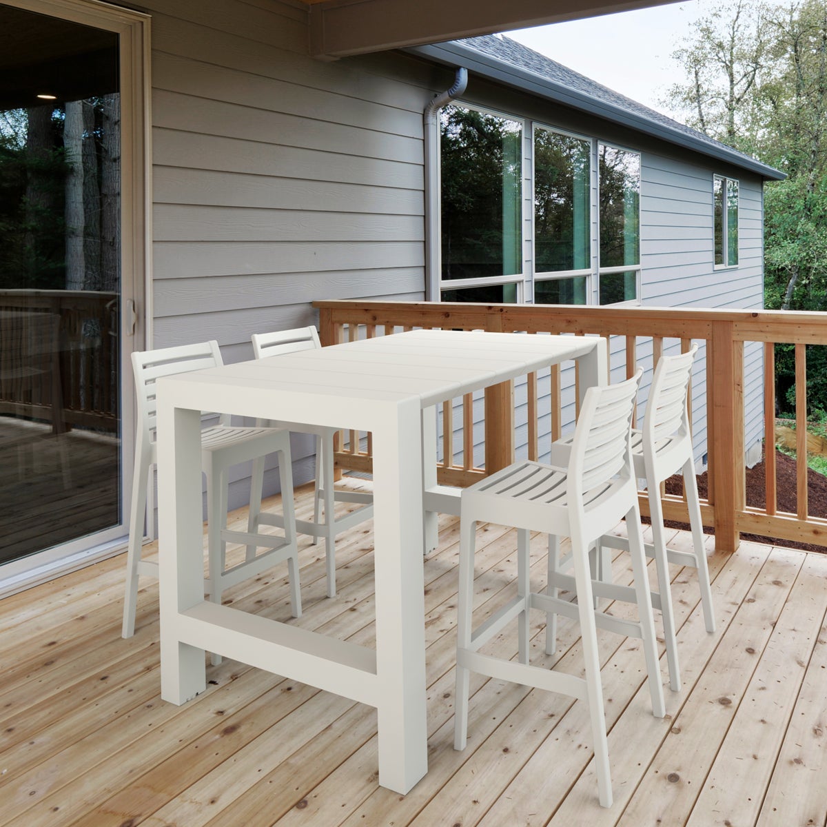 Barhocker ARES mieten – robuster In- & Outdoor-Barhocker mit Rückenlehne – 4