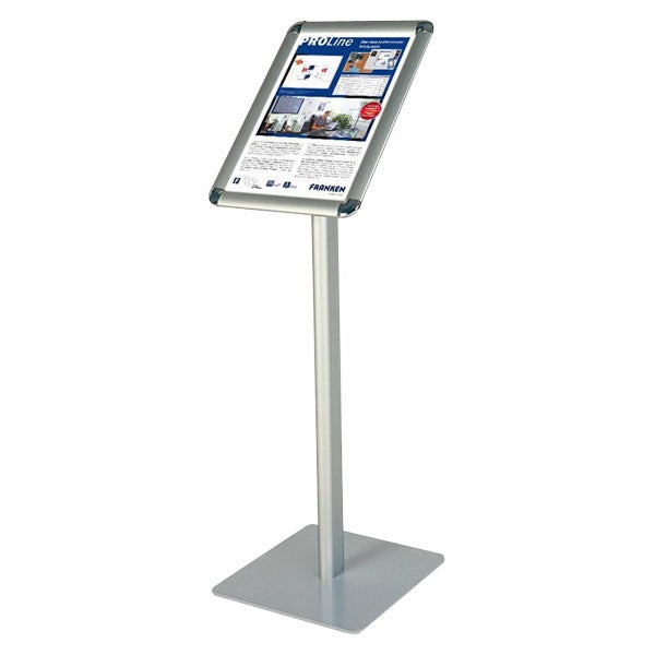 Infoständer DIN A4 FRANKEN mieten – Aluminium-Klapprahmen, 80 cm