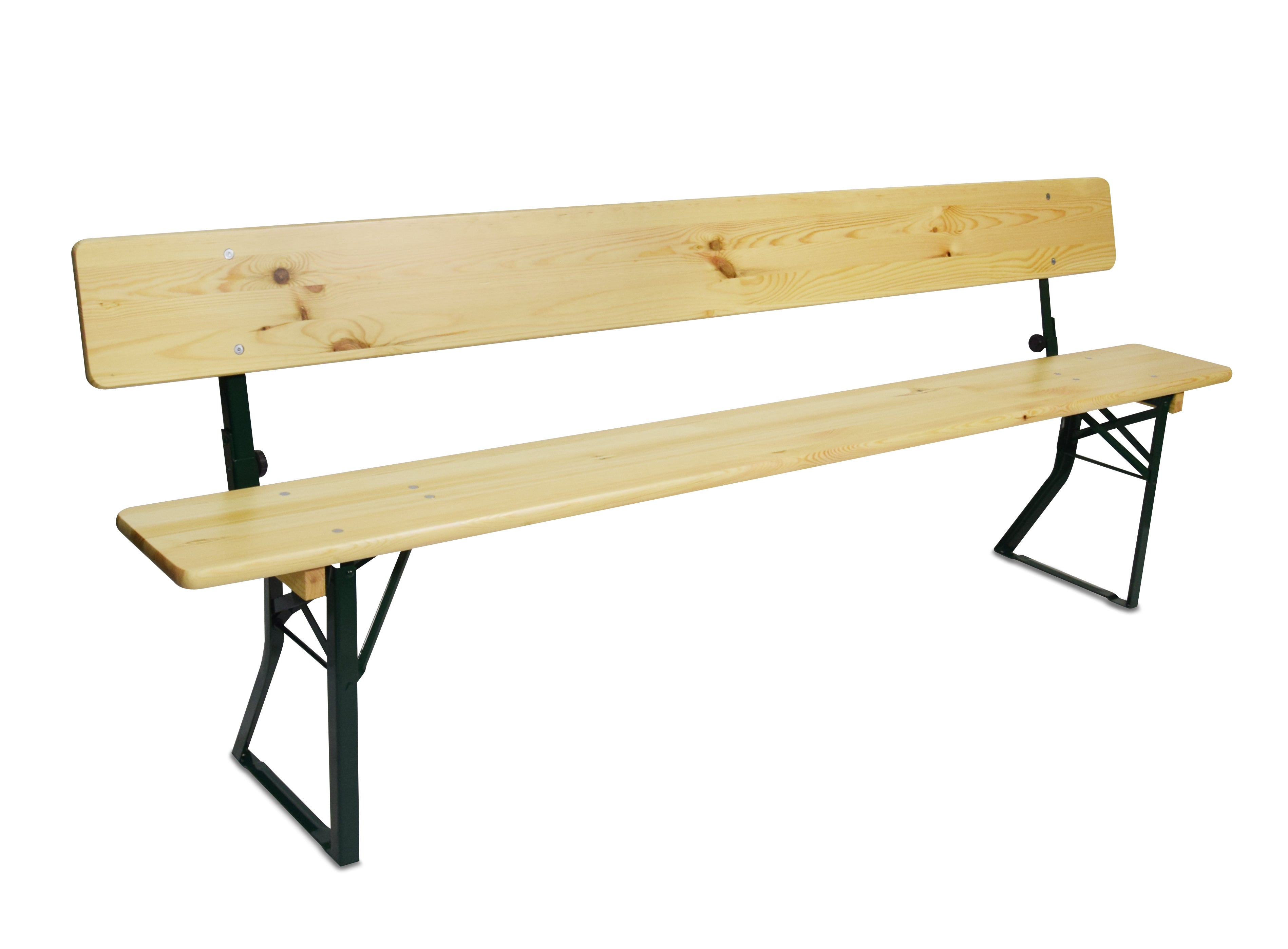 Festzeltgarnitur mit Rückenlehne mieten – VIKTOR 50 cm, bequem – 3