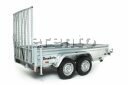 Maschinentransporter mieten – Anhänger für Bagger & Baumaschinen, 2000 kg Nutzlast