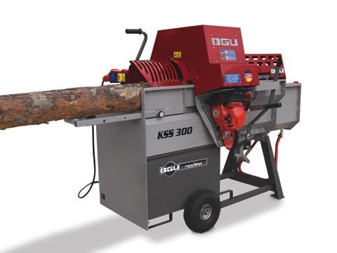 Holzspalter Spaltautomat BGU KSS 300 mieten – Sägen & Spalten in einem