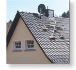 Dachdeckerstuhl mieten – Besengerüst für Steildächer ab 45°