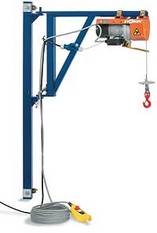 Gerüstwinde mieten – Seilwinde & Bauaufzug 150 kg, 230 V