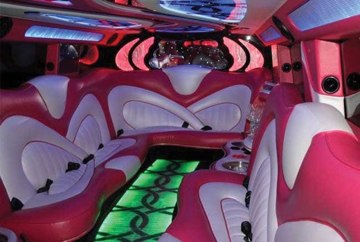 Pinke Hummer Stretchlimousine bis 12 Personen mieten in NRW – 2