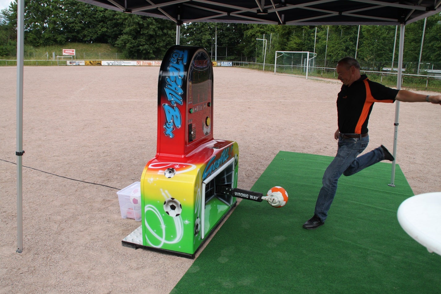 Fußball-Schusskraftmesser mieten ~ Power Shot ~ Kraftmesser fürs Event – 2