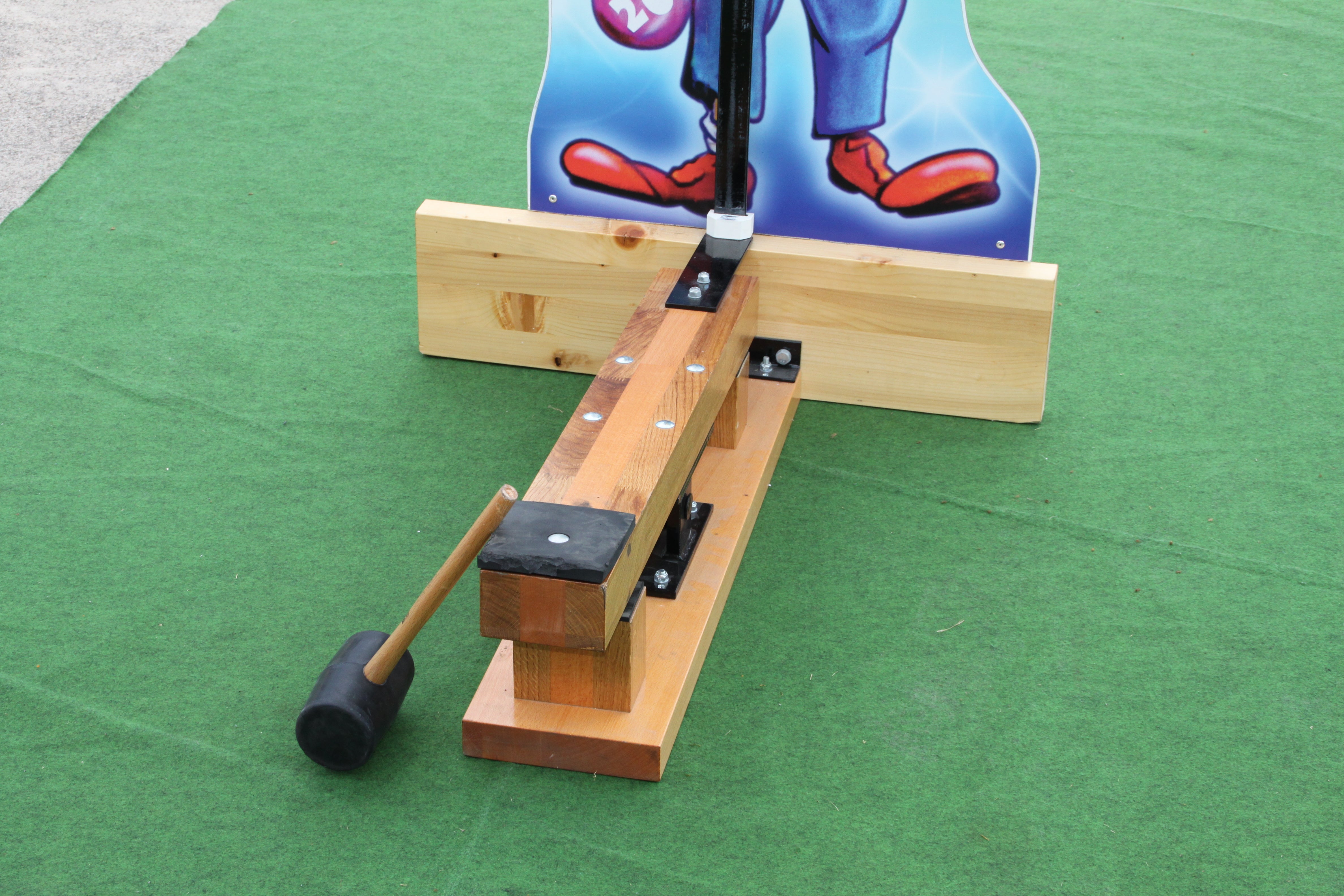 Kinder Hau den Lukas mieten ~ Motiv Clown (2 m) ~ Kräftemessen für die Kleinen – 2