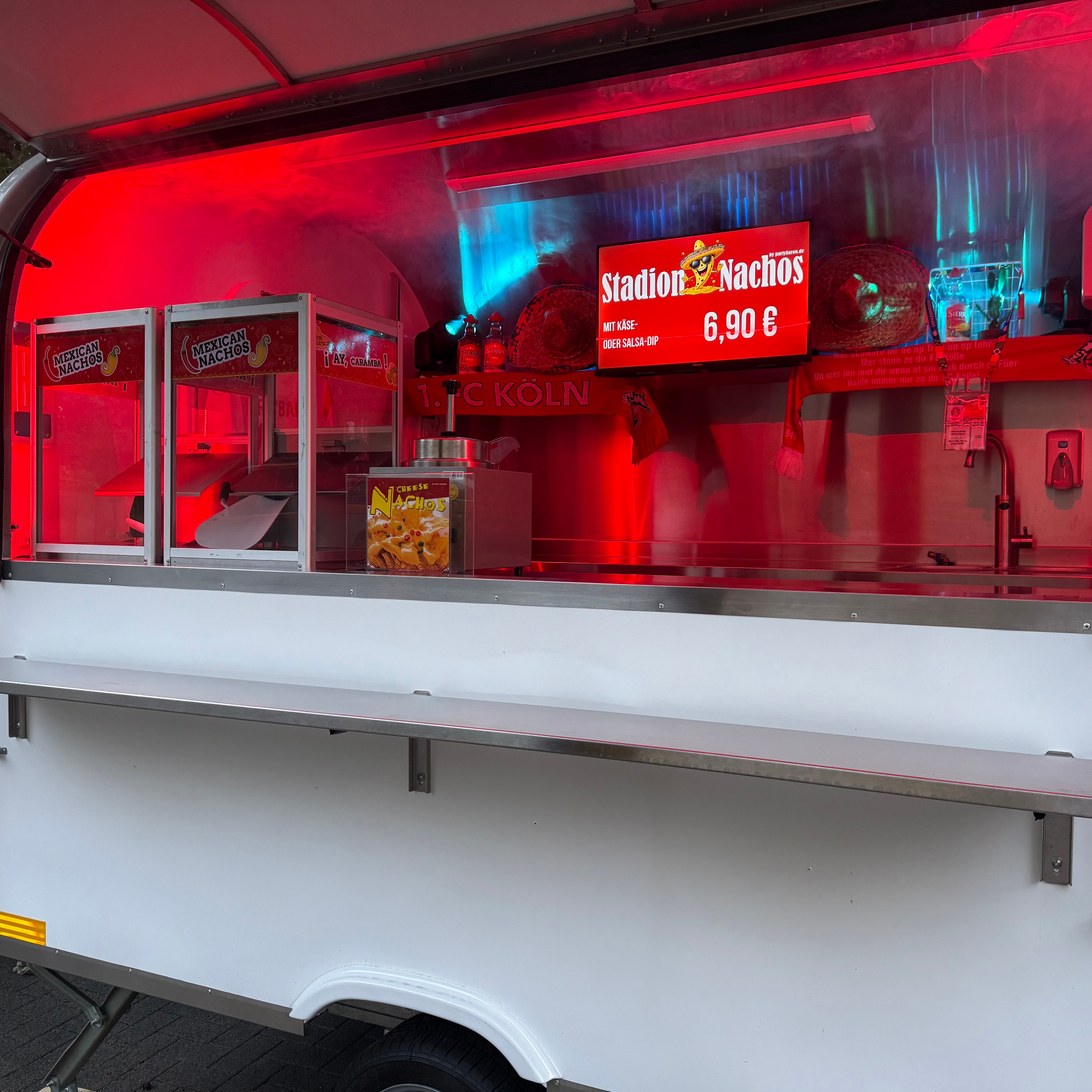 Verkaufsanhänger mieten – Premium Eventanhänger aus Edelstahl für Cocktailbar, Streetfood & mehr – 3
