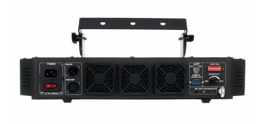Laserworld EL-900RGB mieten – 4-fach RGB Showlaser für Partys & Clubs – 3