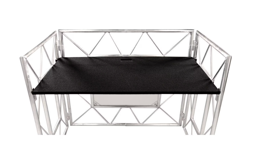 DJ-Tisch faltbar mieten – PROmagiX Aluminium DJ-Stand, klappbar & leicht – 2