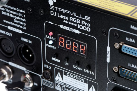 Stairville DJ Lase RGB Pro Advanced 1000 mieten – RGB-Showlaser 1.000 mW – 2