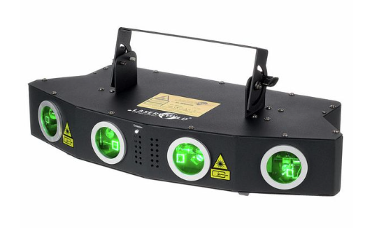 Laserworld EL-900RGB mieten – 4-fach RGB Showlaser für Partys & Clubs – 2