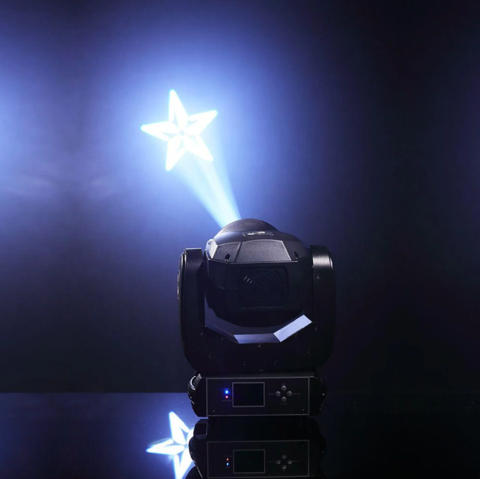 ETEC LED Moving Head E60 mieten – 60W LED Moving Head Spot für Events & Clubs – 4