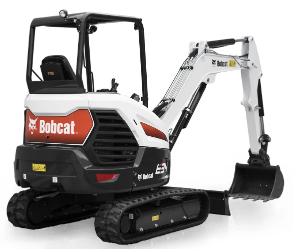 Bobcat E35 oder Wacker Neuson ET42 Kompaktbagger mieten – ca. 3,5–4 t