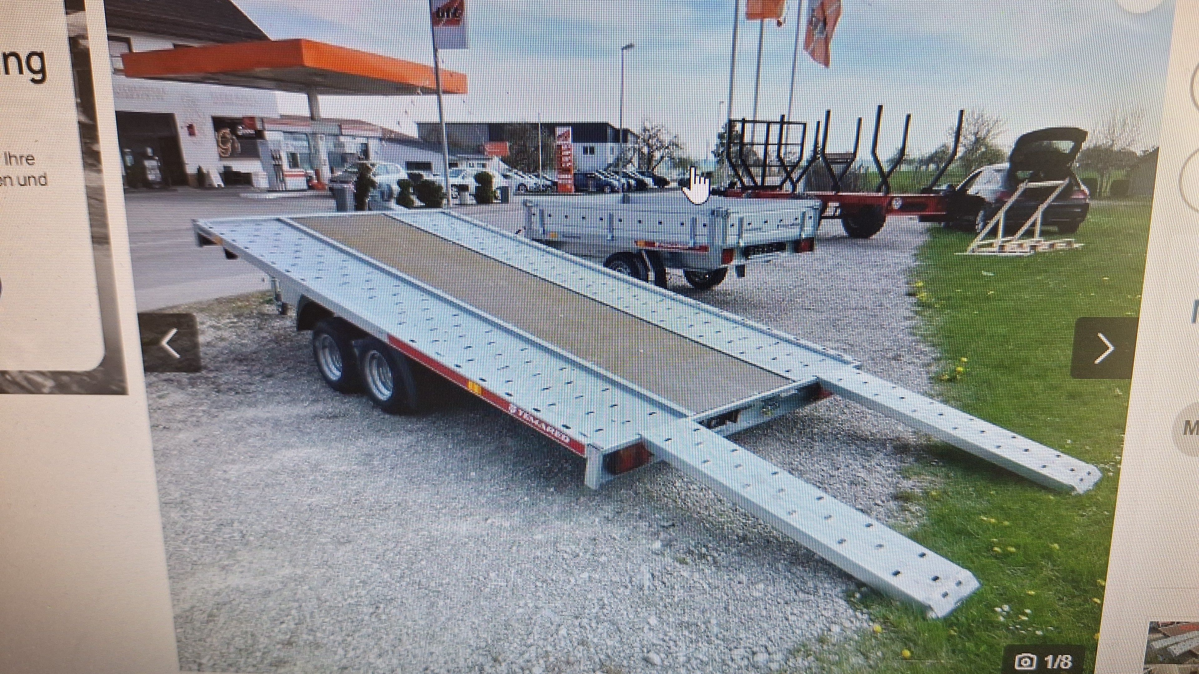 Autotransportanhänger mieten – 2,7 t, 100 km/h, ab 30 € netto/Tag – 4