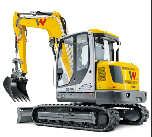 Wacker Neuson ET90 Kettenbagger mieten – 9 t, Powertilt, Klima