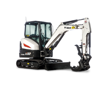 Bobcat E35 oder Wacker Neuson ET42 Kompaktbagger mieten – ca. 3,5–4 t – 2
